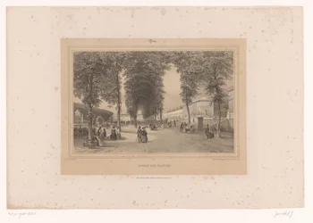 Blick auf den Jardin des Plantes
