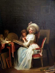 Ein Maler, ca. 1785