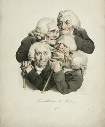 Konsultation der Ärzte, 1823