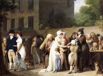 Der Gaukler auf den Boulevards, 1806