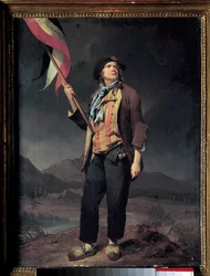 Porträt des Sängers Simon Chenard