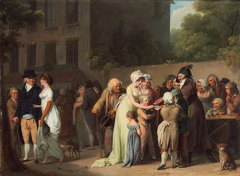 Der Kartenschwindler auf dem Boulevard, 1806