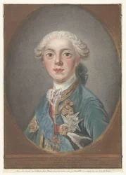 Porträt von Louis Stanislas Xavier de France