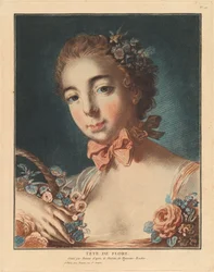 Kopf der Flora