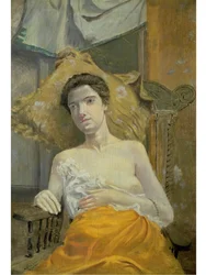 Verwaiste Mutter, ca. 1890