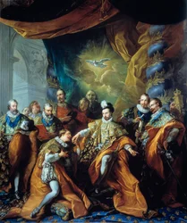 Einführung des Ordens vom Heiligen Geist durch Heinrich III.