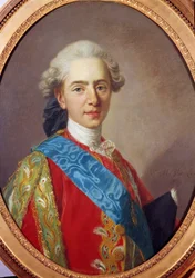 Porträt von Ludwig XVI., König von Frankreich, damals Herzog von Berry (1754-1793). Gemälde von Louis Michel van Loo (1707-1771) 1769