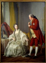 Porträt des Marquis und der Marquise von Marigny