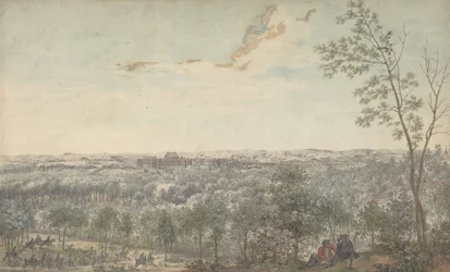 Versailles vom Südwesten gesehen, 1779