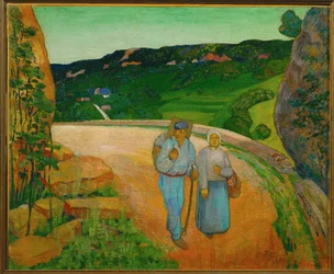 Bergpass über den Jura bei Poligny