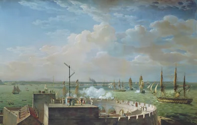Der Hafen von Cherbourg, 1822