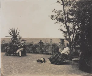 Ohne Titel (Mann und Frau entspannen), ca. 1854