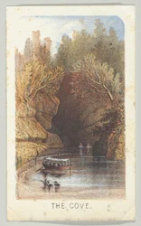 Die Bucht, aus der Serie, Ansichten im Central Park, New York, Teil 3, 1864