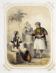 Einwohner von Griechenland - im 