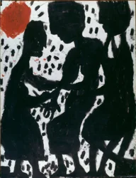 Gute Mädchen in der Dämmerung