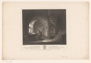 Meditierender Philosoph