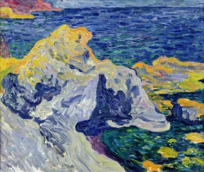 Die Felsen bei Antheor (Var) 1900