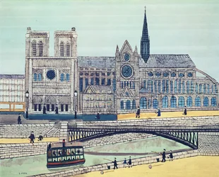Notre-Dame (Südseite), ca. 1933