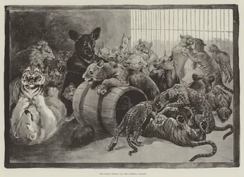 Die glückliche Familie im Kristallpalast