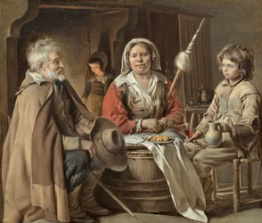Bauerninterieur, ca. 1645