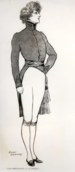 Sarah Bernhardt (1844-1923) als L