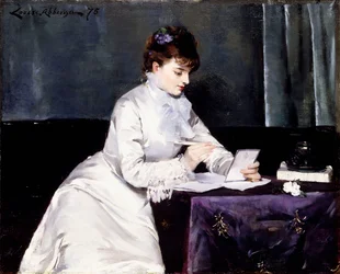 Porträt von Madame Lucien Guitry, 1876