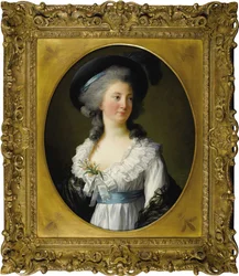 Porträt von Madame de Moreton, Comtesse de Chabrillan