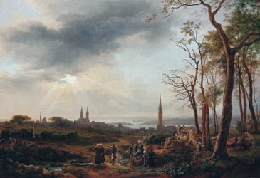Ansicht der Stadt Saint-Pol-de-Léon