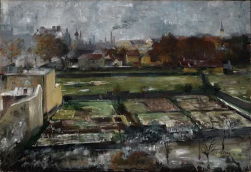 Blick aus Münchner Atelier