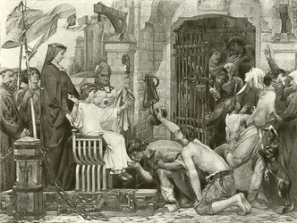 Ludwig IX. öffnet die Gefängnisse Frankreichs