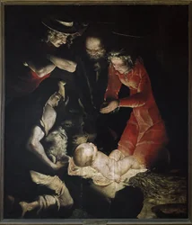 Die Anbetung der Hirten oder Die Geburt Christi