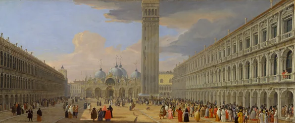 Piazza San Marco, Venedig, ca. 1709