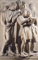 Kinder und Cherubim singen (Detail)