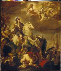 Die Erscheinung des Kreuzes vor Kaiser Konstantin