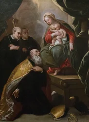 Madonna mit Kind und Heiligen