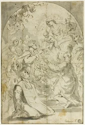 Vision des Heiligen Dominikus