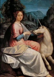 Dame und Einhorn, 1534-1540