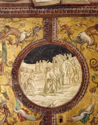 Dante und Virgil in der Hölle, Szene aus der Göttlichen Komödie, von Dante Alighieri