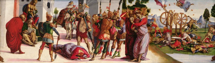 Das Martyrium der hl. Katharina von Alexandria, ca. 1498