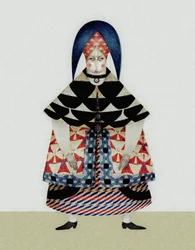 Verspielte Volksfigur