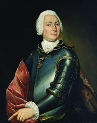 Porträt von Graf Ernst Christoph von Manteuffel