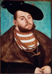 Porträt von Johann Friedrich II. dem Großmütigen, Kurfürst von Sachsen