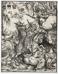 St. Georg tötet den Drachen