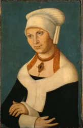 Porträt der Herzogin Barbara von Sachsen, 1478-1534 (Ehefrau von Georg dem Bärtigen)