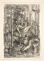 Jäger tötet einen Wildschwein