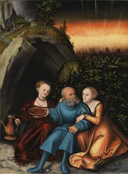 Lot und seine Töchter