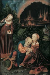Lot und seine Töchter