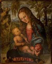Madonna unter der Tanne