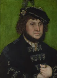 Porträt von Johann von Sachsen 1468-1532, 1509