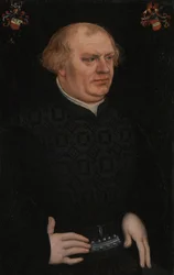 Porträt eines Mannes, vermutlich Johannes Feige